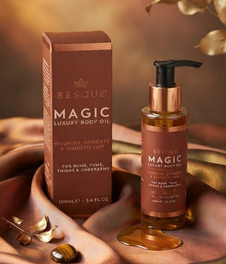 Besque Magic Luxury Body Oil 100ml – Nourishing Hydrating Body Oil