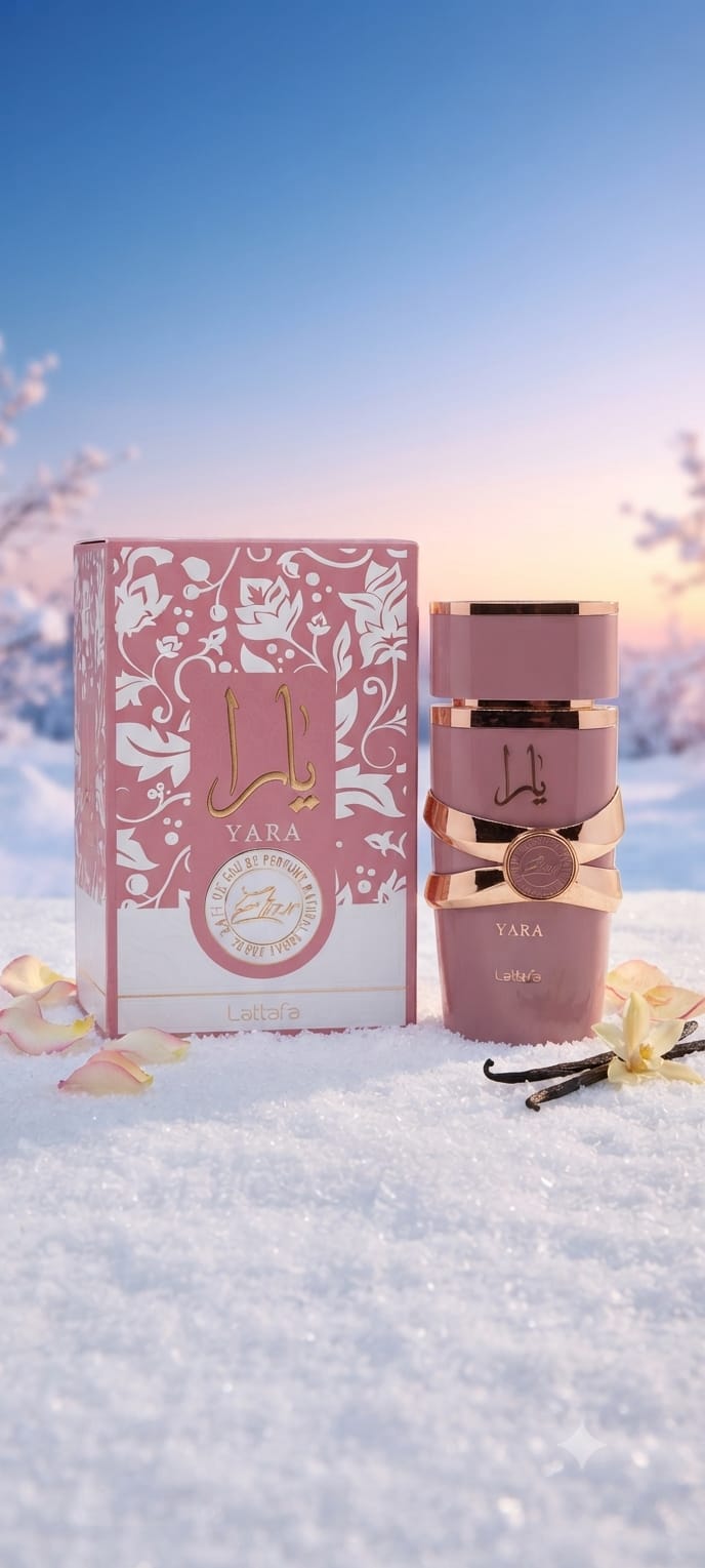 Lattafa Yara Eau de Parfum 100ml – Women’s Amber Vanilla Perfume