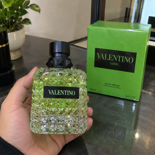 Valentino Uomo Born in Roma Green Stravaganza Eau de Toilette 100ml – Men’s Fragrance