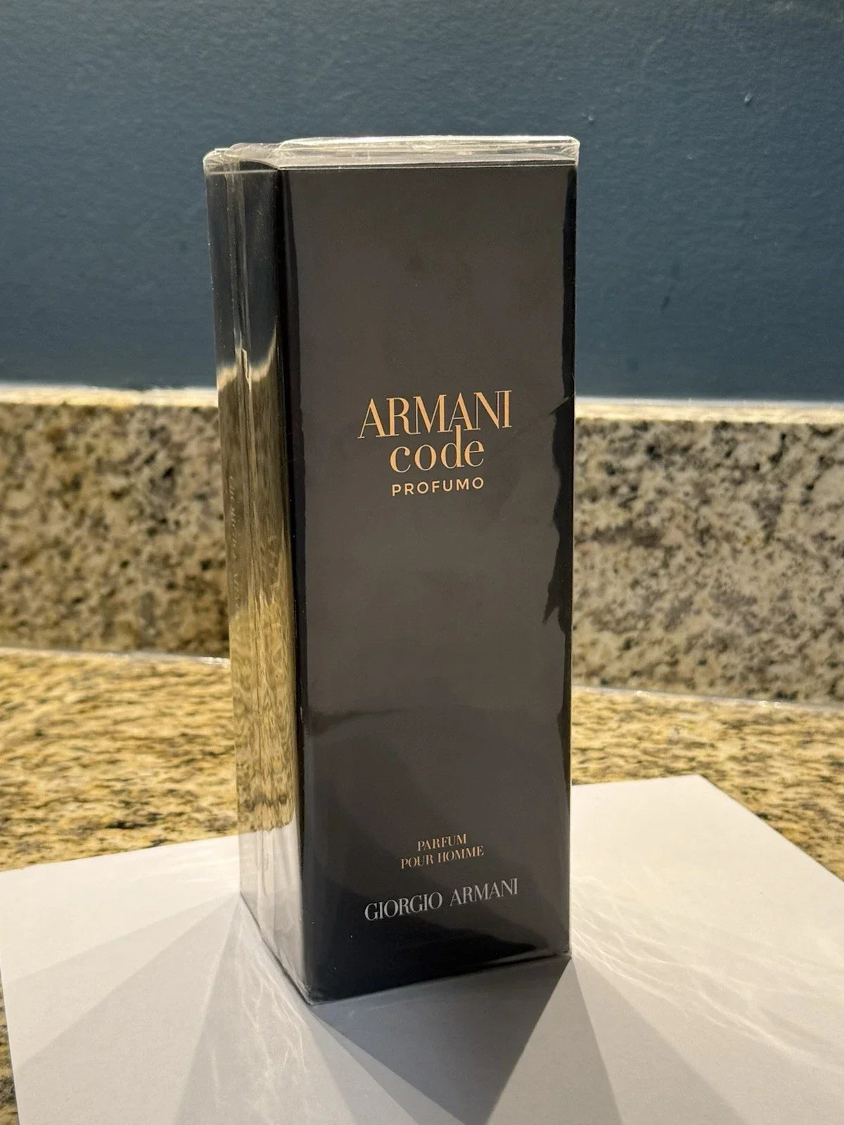 Giorgio Armani Code Profumo Parfum 6.7 oz (200ml) | Men's Luxury Discontinued Fragrance | Warm Spicy Amber Cologne | Brand New In Box