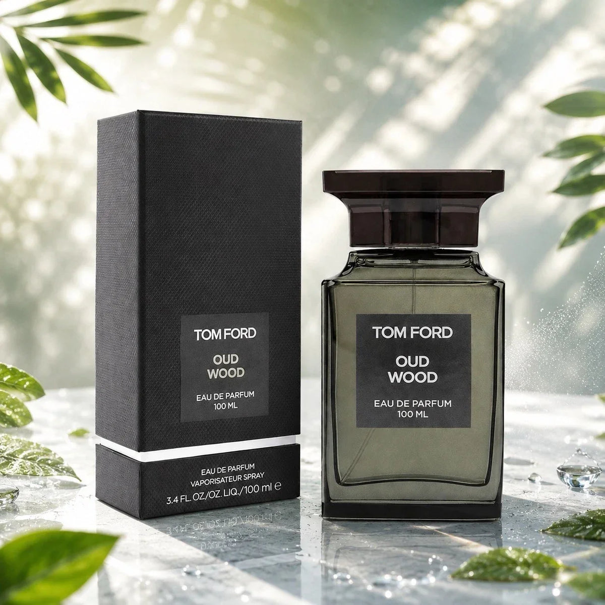 Tom Ford Oud Wood Eau de Parfum for Men & Women 3.4 oz / 100 ml Spray New Sealed