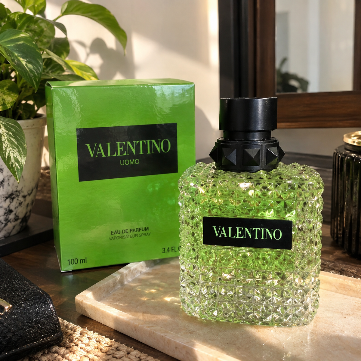 Valentino Uomo Born in Roma Green Stravaganza Eau de Toilette 100ml – Men’s Fragrance