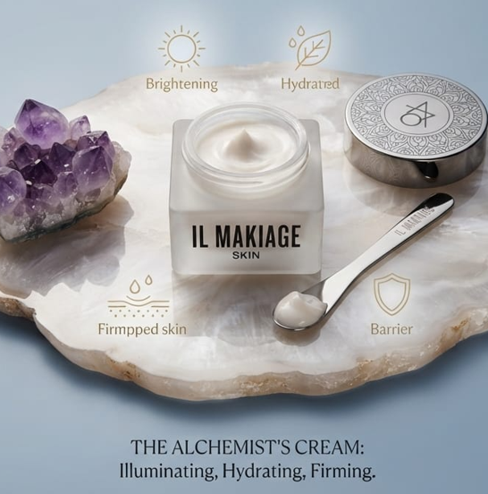 IL MAKIAGE The Alchemist’s Cream – Illuminating Hydrating & Firming Face Moisturizer