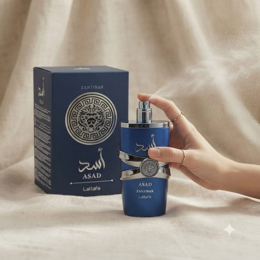 Lattafa Asad Zanzibar Eau de Parfum for Men – Luxury Fragrance