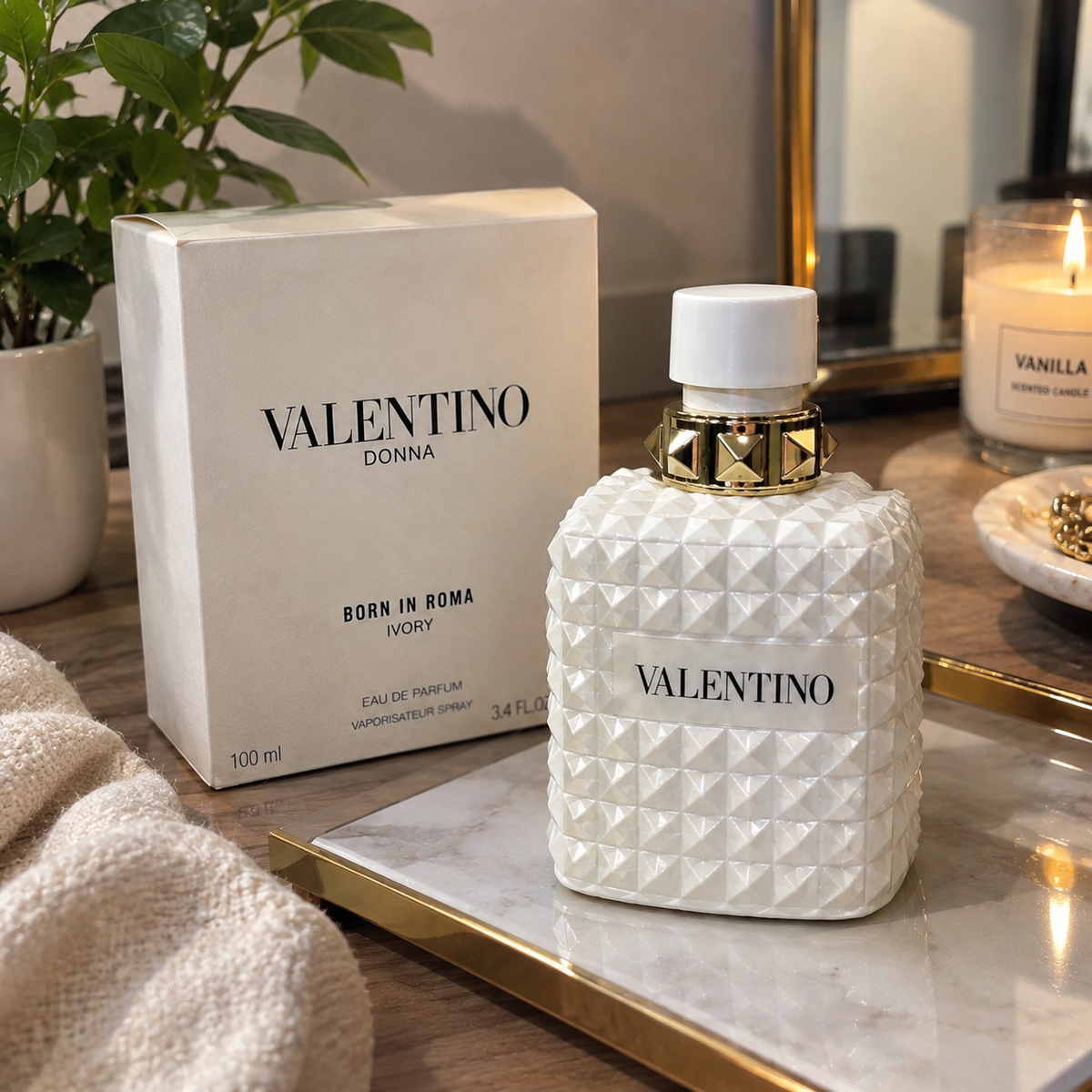 Valentino Donna Born In Roma Eau de Parfum 100ml for Women – Luxury Floral Ambery Fragrance