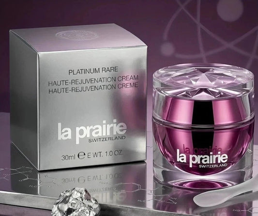 La Prairie Platinum Rare Haute-Rejuvenation Cream 30ml (1 oz) | Luxury Anti-Aging Facial Moisturizer | Premium Swiss Skincare | New & Sealed