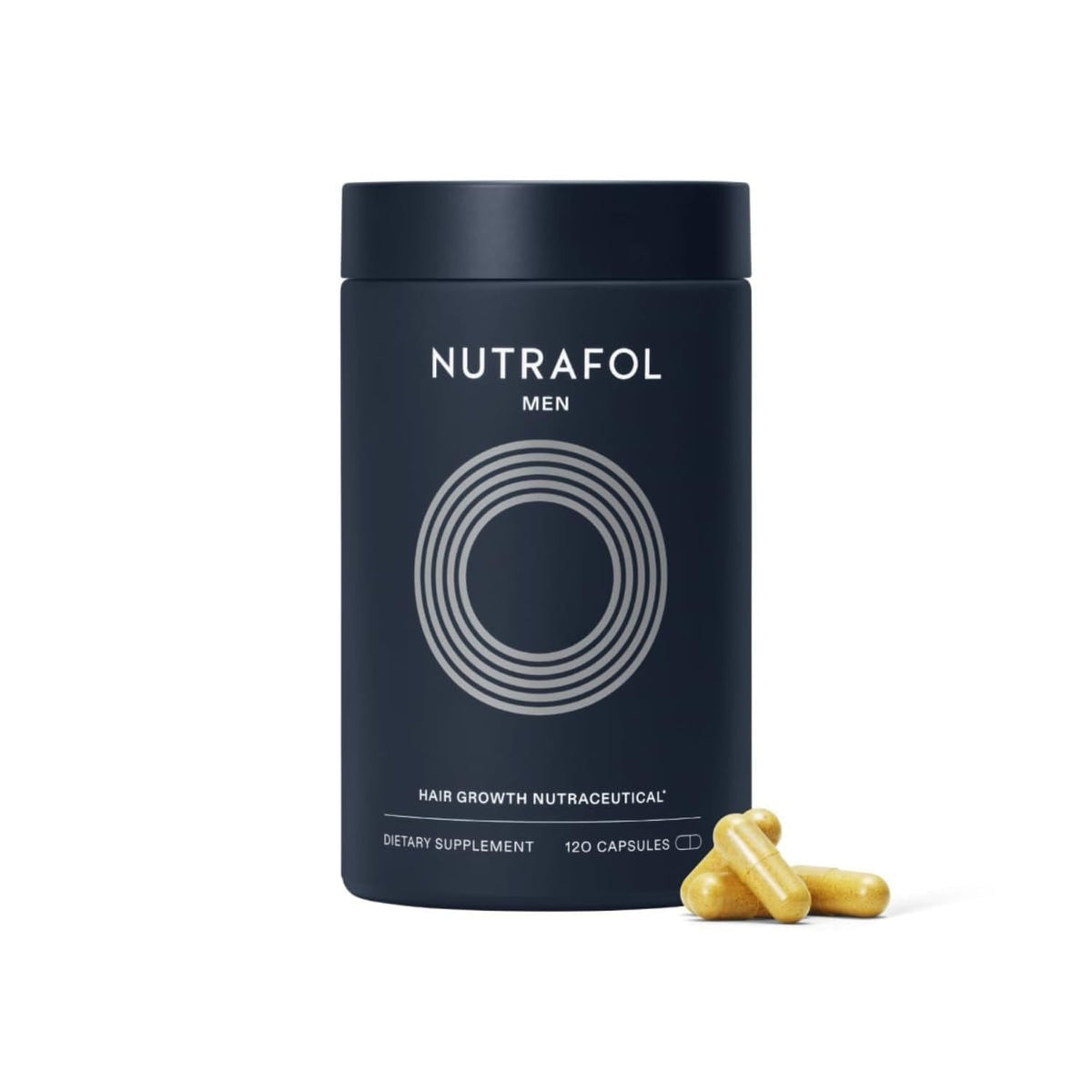 Nutrafol Men Hair Growth Nutraceutical 120 Capsules – Daily Hair Wellness Supplement