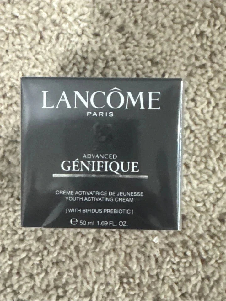 Lancôme Génifique Youth Activating Cream 1.69 oz (50ml) | Luxury Anti-Aging Face Moisturizer | Hydrating Skin Care Cream | New Sealed Box