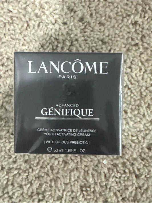 Lancôme Génifique Youth Activating Cream 1.69 oz (50ml) | Luxury Anti-Aging Face Moisturizer | Hydrating Skin Care Cream | New Sealed Box
