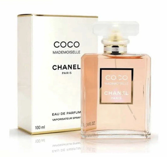 CHANEL Coco Mademoiselle Eau De Parfum for Women 3.4 oz (100ml) Spray | Luxury Floral Amber Perfume | New Factory Sealed Designer Fragrance