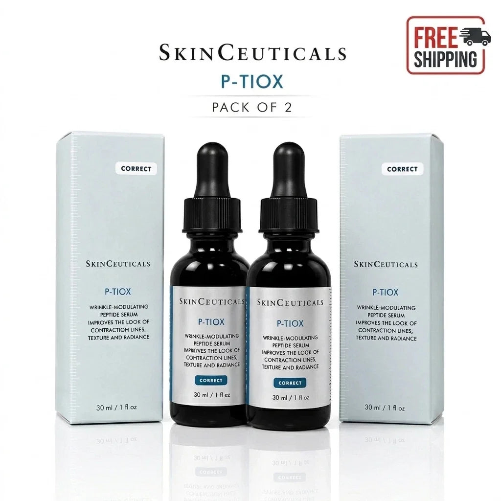 SkinCeuticals P-TIOX Wrinkle-Modulating Peptide Serum 1 oz (30ml) – Pack of 2