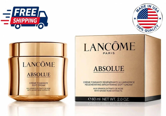 Lancôme Absolue Revitalizing & Brightening Soft Cream 2 oz (60ml) | Luxury Anti-Aging Face Moisturizer | Radiance Boosting Skincare | New Sealed