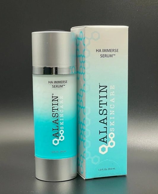 ALASTIN HA IMMERSE Serum 1.0 fl oz / 29.6 mL – Hyaluronic Acid Hydrating Face Serum for Dry & Dehydrated Skin
