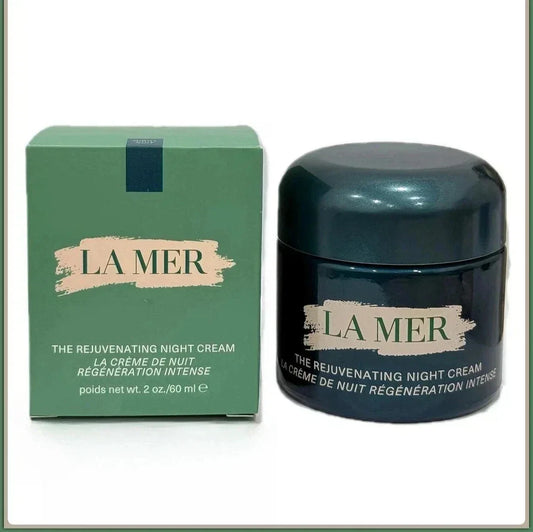 La Mer The Rejuvenating Night Cream 2 oz (60ml) | Luxury Overnight Facial Moisturizer | Anti-Aging Hydrating Skincare Cream | Factory Sealed NIB