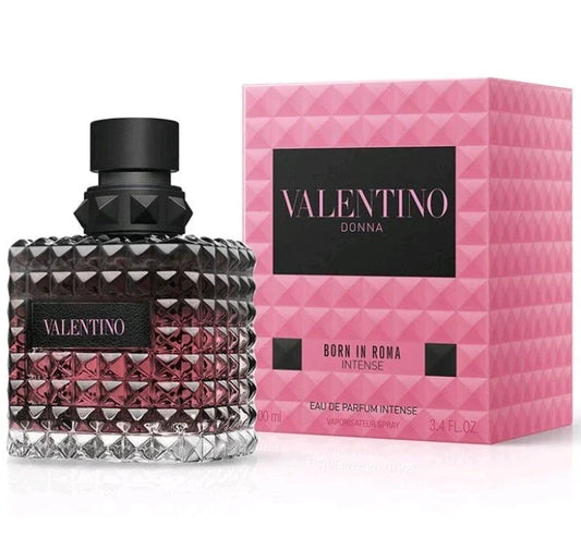 Valentino Donna Born In Roma Intense Eau De Parfum for Women 3.4 oz (100ml) | Luxury Floral Amber Vanilla Perfume | Brand New In Box