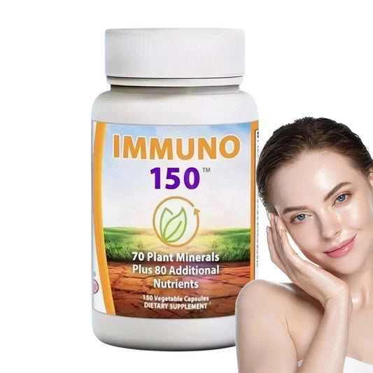 IMMUNO 150 Immune Booster 150 Capsules | Daily Defense & Immune Support Supplement | 1 Bottle