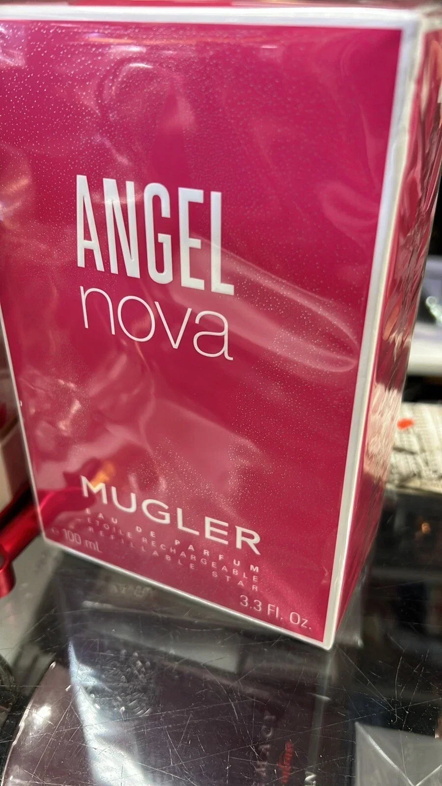 Thierry Mugler Angel Nova Eau De Parfum for Women 3.3 oz (100ml) Refillable Star Bottle | Luxury Fruity Floral Perfume | Designer Fragrance