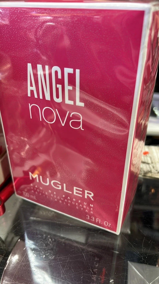 Thierry Mugler Angel Nova Eau De Parfum for Women 3.3 oz (100ml) Refillable Star Bottle | Luxury Fruity Floral Perfume | Designer Fragrance