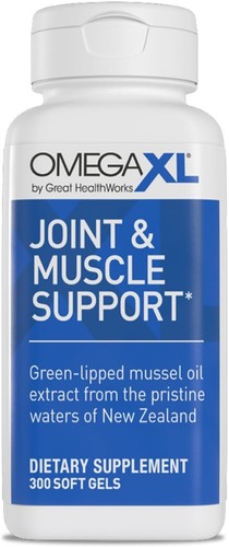 3 Pack OmegaXL 300 Soft Gels Joint & Muscle Support Supplement | Green-Lipped Mussel Oil | New Zealand | Fresh USA Stock